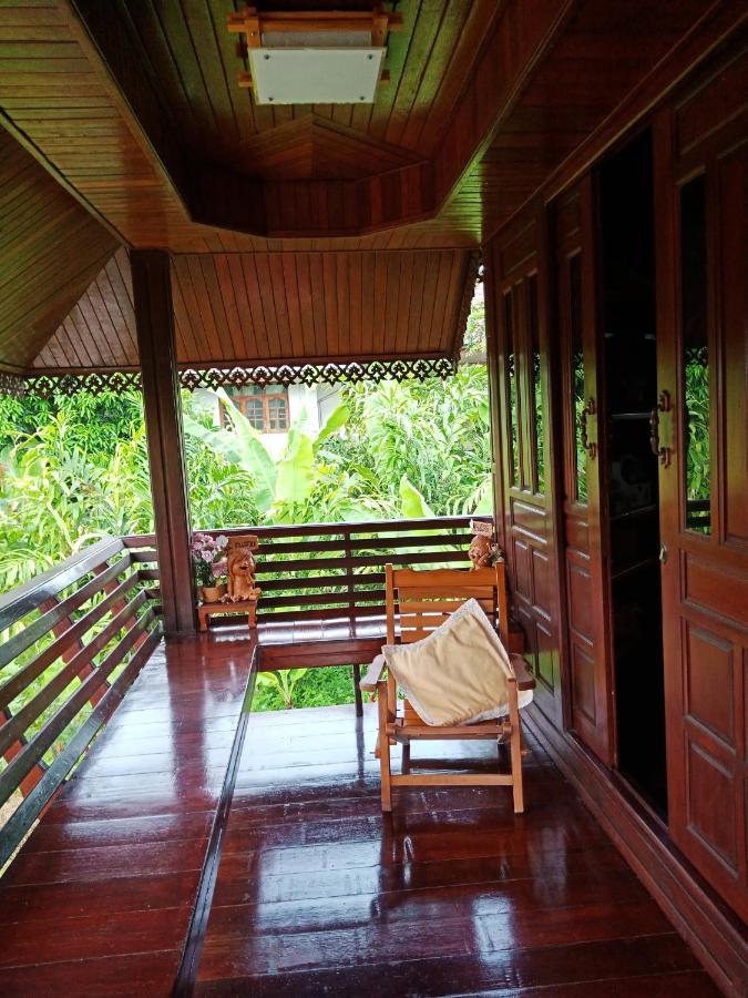 เรือนไทยใจสุขเอ๋ย Hotel Ban Bang Wa ภายนอก รูปภาพ